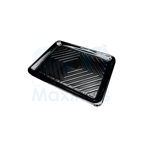 BANDEJA PET NEGRA 30 X 39CM 1 PAQ X 50 UND