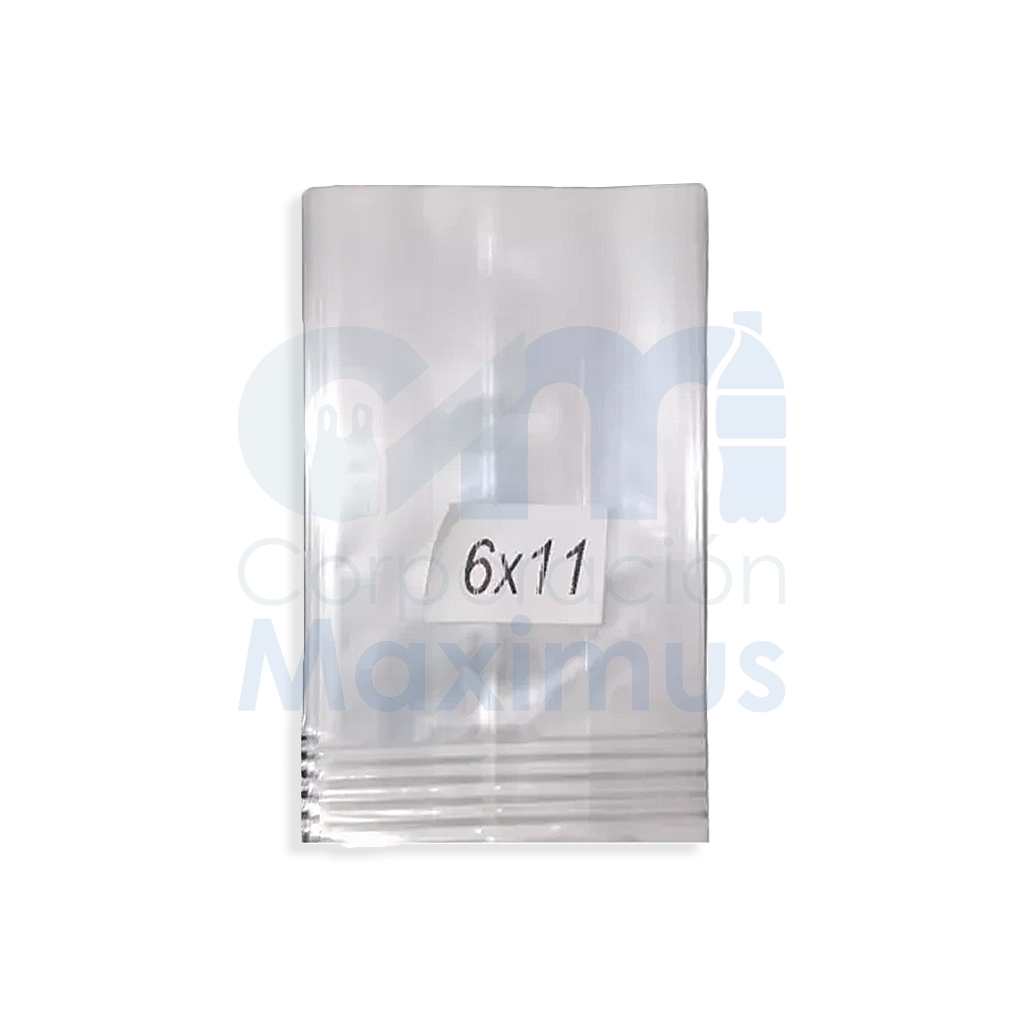 BOLSA CELOFAN 6 X 11 (1000 UND)
