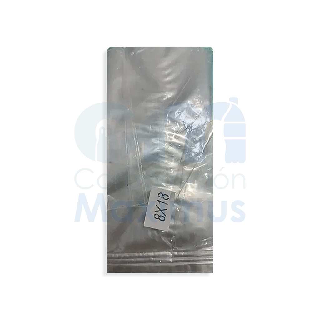 BOLSA CELOFAN 8 X 18 (1000 UND)