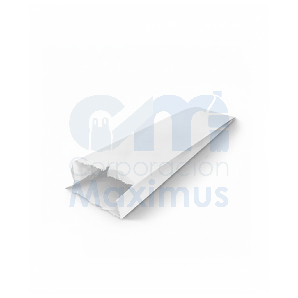 BOLSA DE PAPEL CANILLA #2 BLANCA 1 X 1000 UND