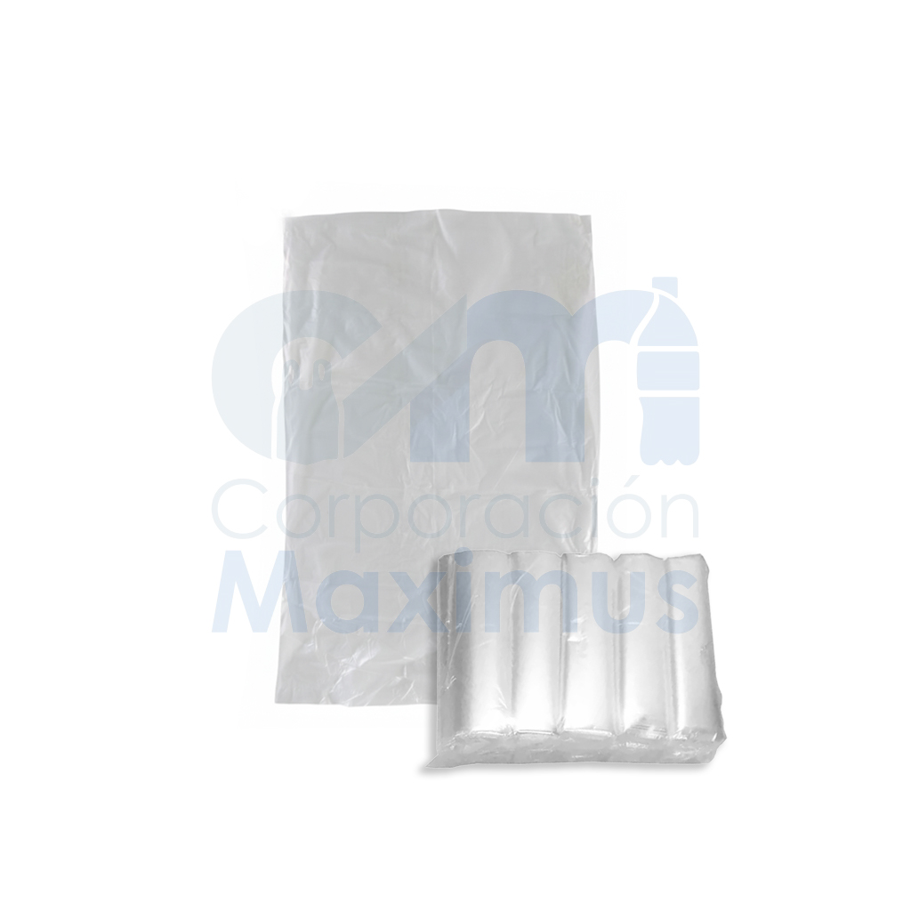 BOLSA SIN ASA OPACA 1KG 20 X 30 20MIC (1000 UND)