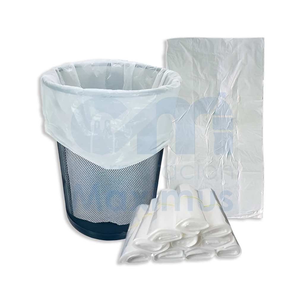 BOLSA TOBITA 60LTS 35+9 X 68 12MIC BLANCA (1000 UND)