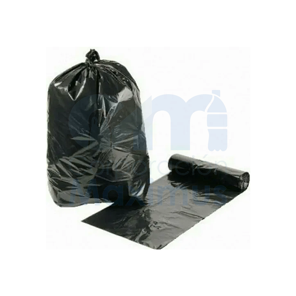BOLSA DE BASURA NEGRA #12 40KG (200 UND)