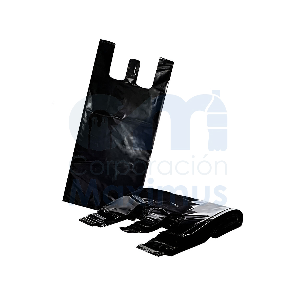 BOLSA 25KG PRE EXTRA NEGRA (500 UND)