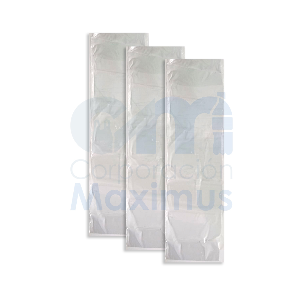 BOLSAS PEBD 15 X 60 X 30MIC (1000 UND)