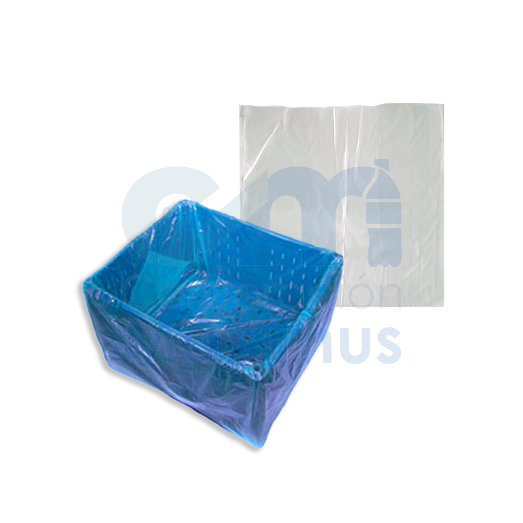 BOLSAS PEBD 60+20 X 60 X 70MIC CESTERA (100 UND)