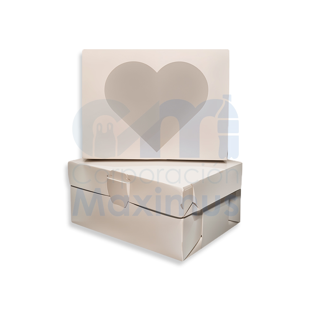 CAJA DULCE #6 23x15 7x5 100 UND ACETATO