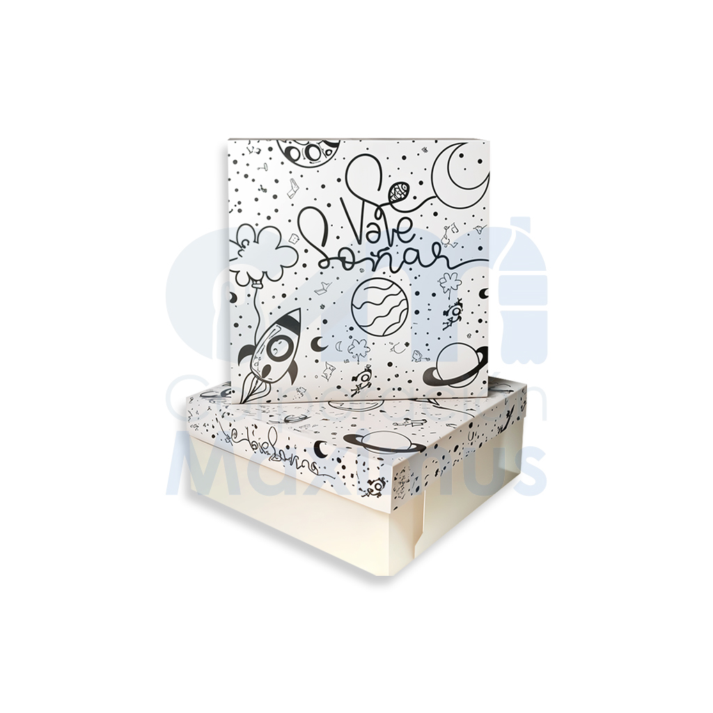 CAJA TORTA 20x20 12CM CL 100 UND