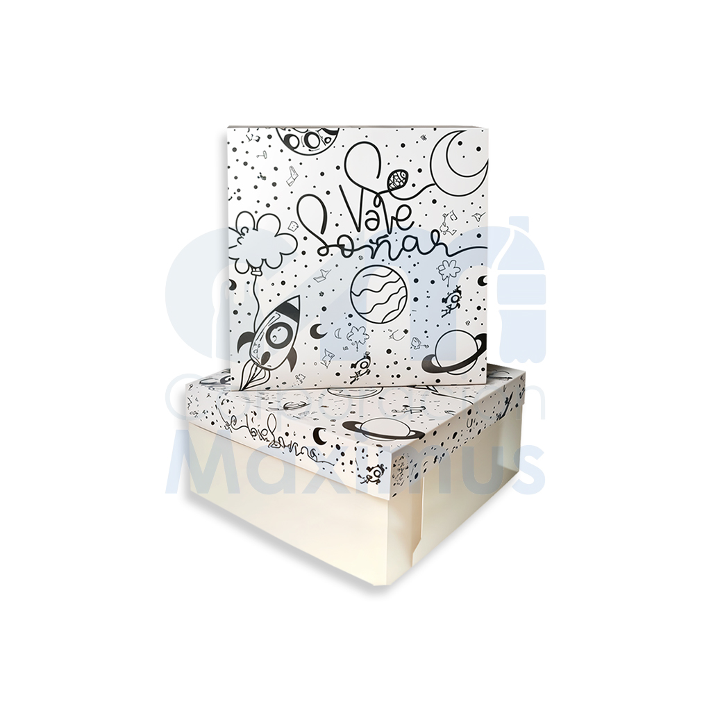 CAJA TORTA 20x20 20CM CL 100 UND