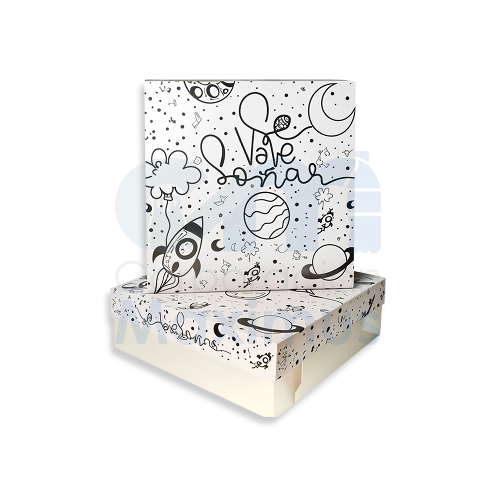 CAJA TORTA 30x30 10CM CL 100 UND