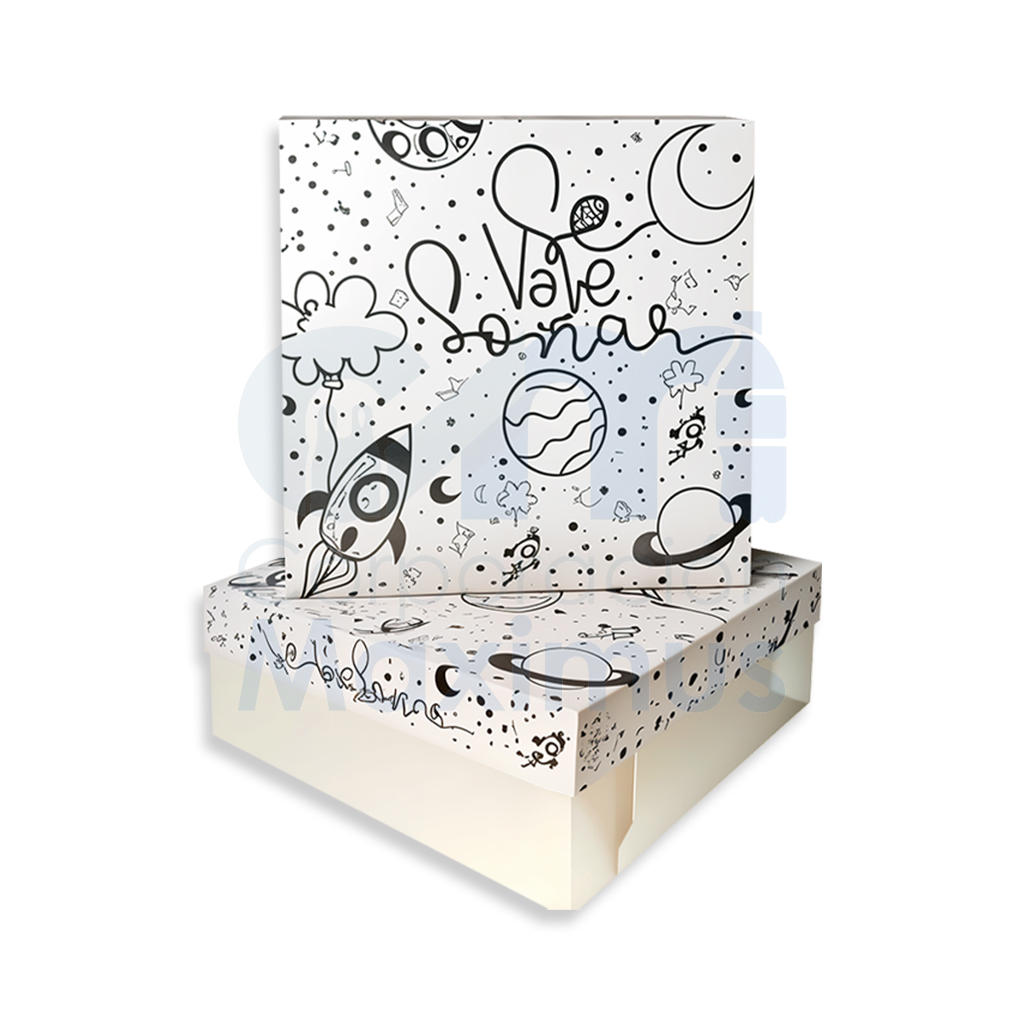 CAJA TORTA 35x35 15CM CL 100 UND