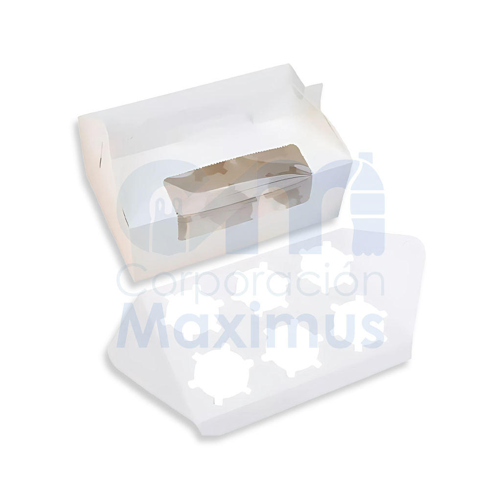CAJA CUPCAKE #6 23 5x9x15 50 UND