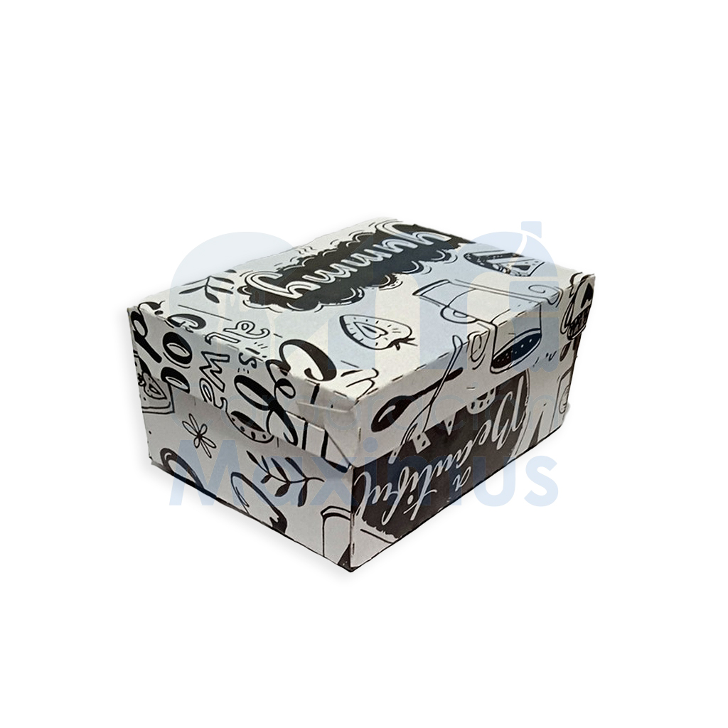 CAJ 6 PASTELES GEN 24 X 15 X 7CM 50 UND