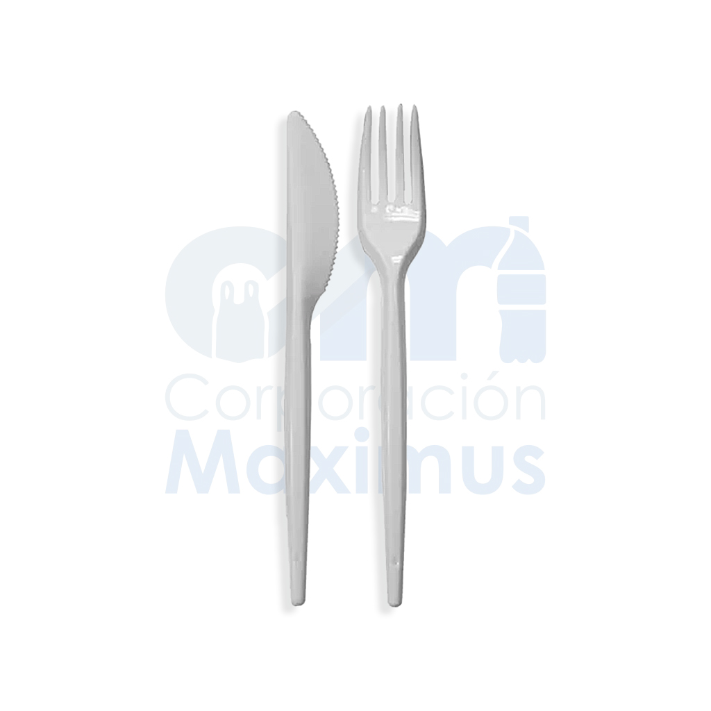 SET CAFETIN NEGRO 2PZAS 300 UND (TENEDOR Y CUCHILLO)