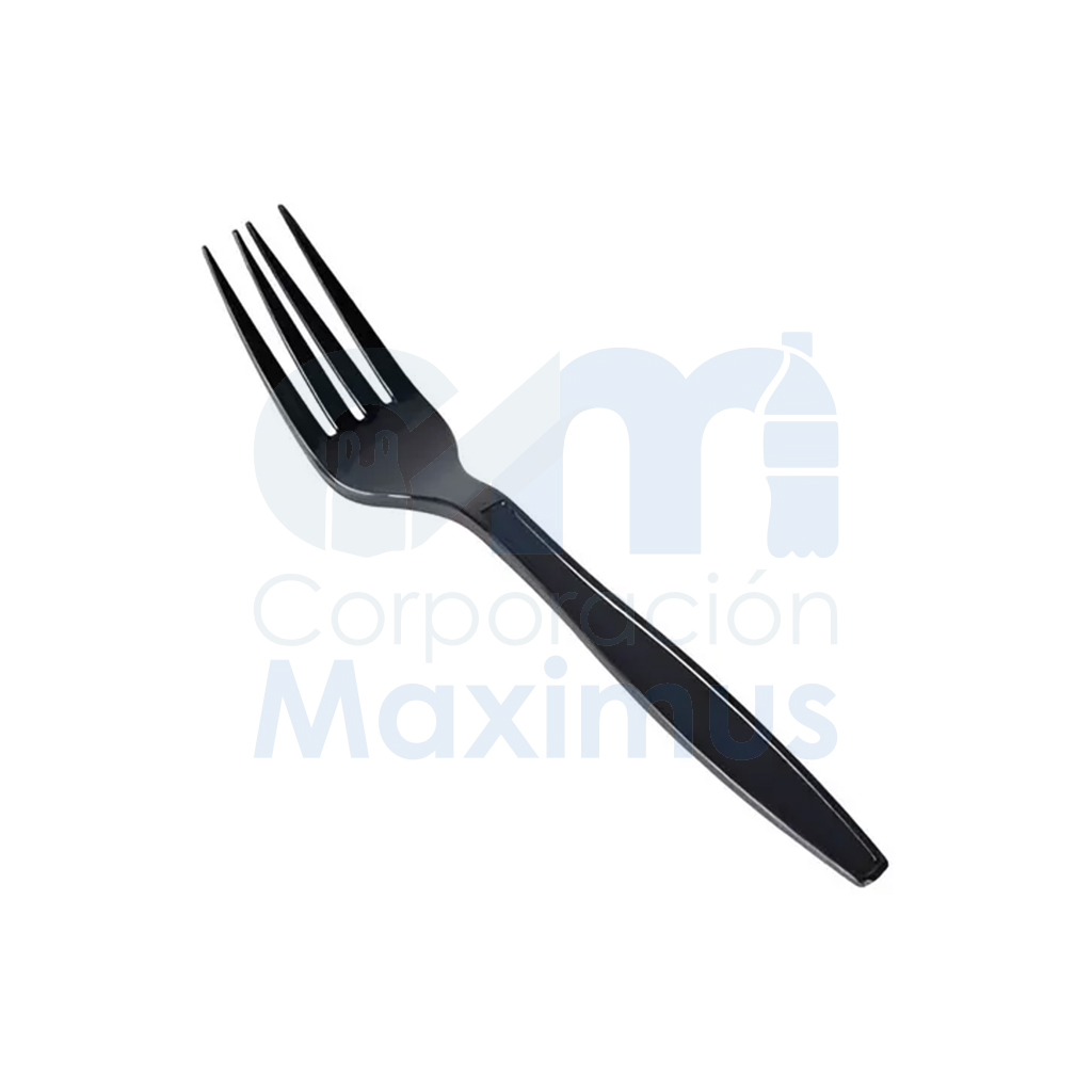 TENEDOR NEGRO A GRANEL (1000 UND)