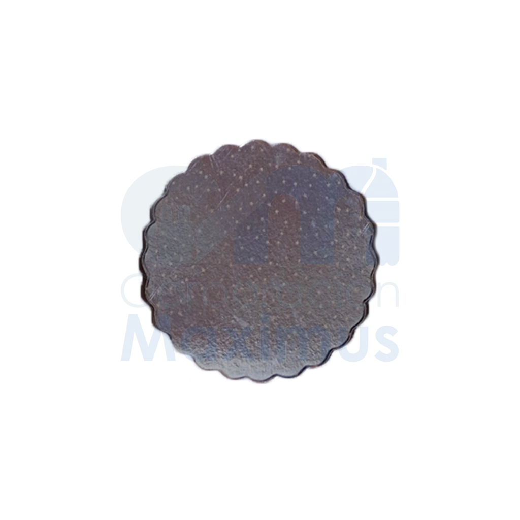 DISCO PLATEADO #8 20CM 50UND