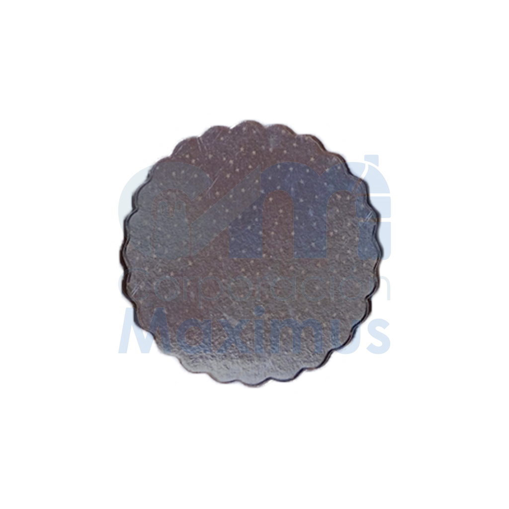 DISCO PLATEADO #10 25 5 CM 50UND