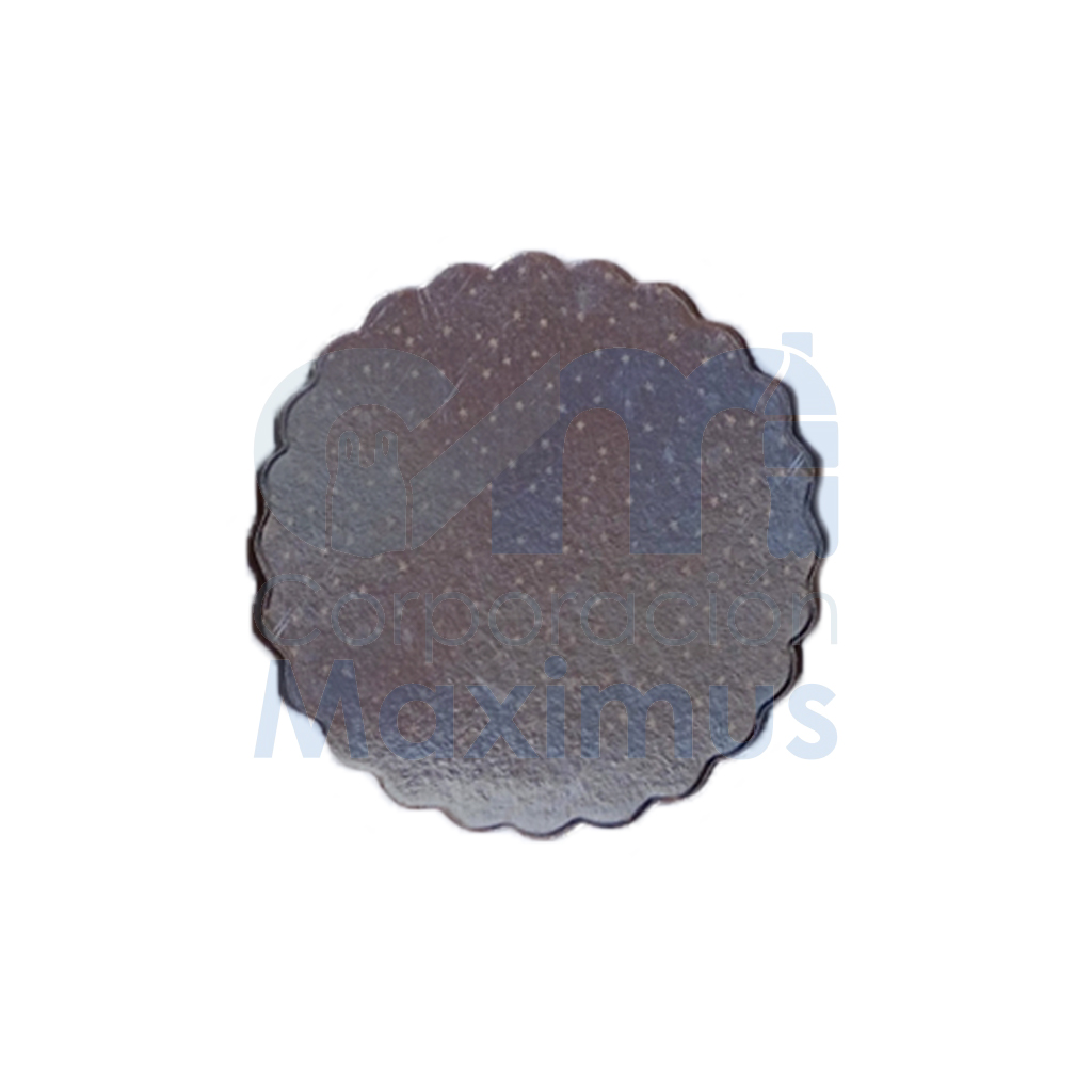 DISCO PLATEADO #11 28 CM 50UND