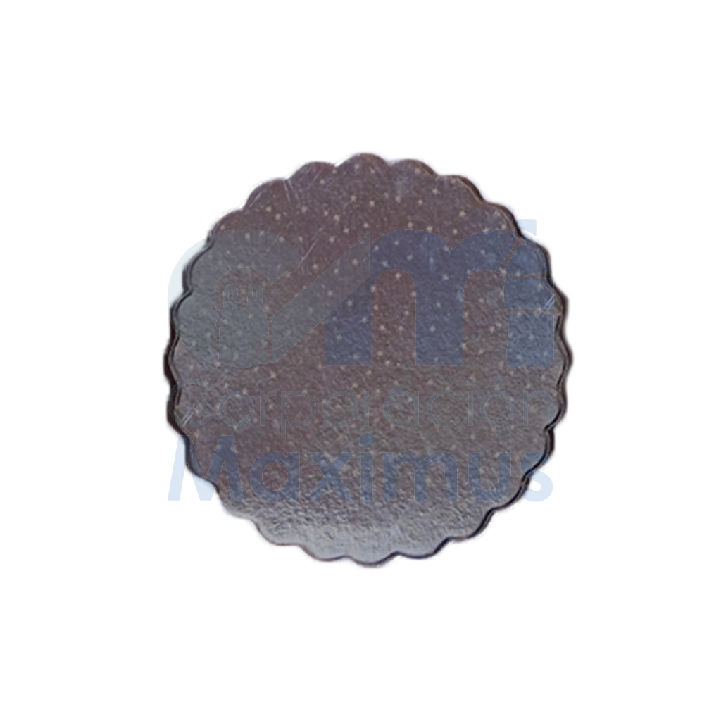 DISCO PLATEADO #12 30 CM 50UND