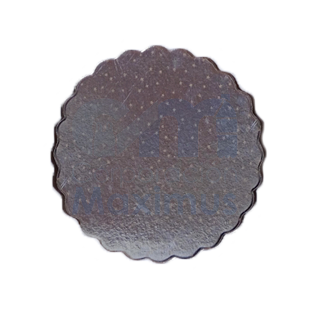 DISCO PLATEADO #16 40 CM 50UND