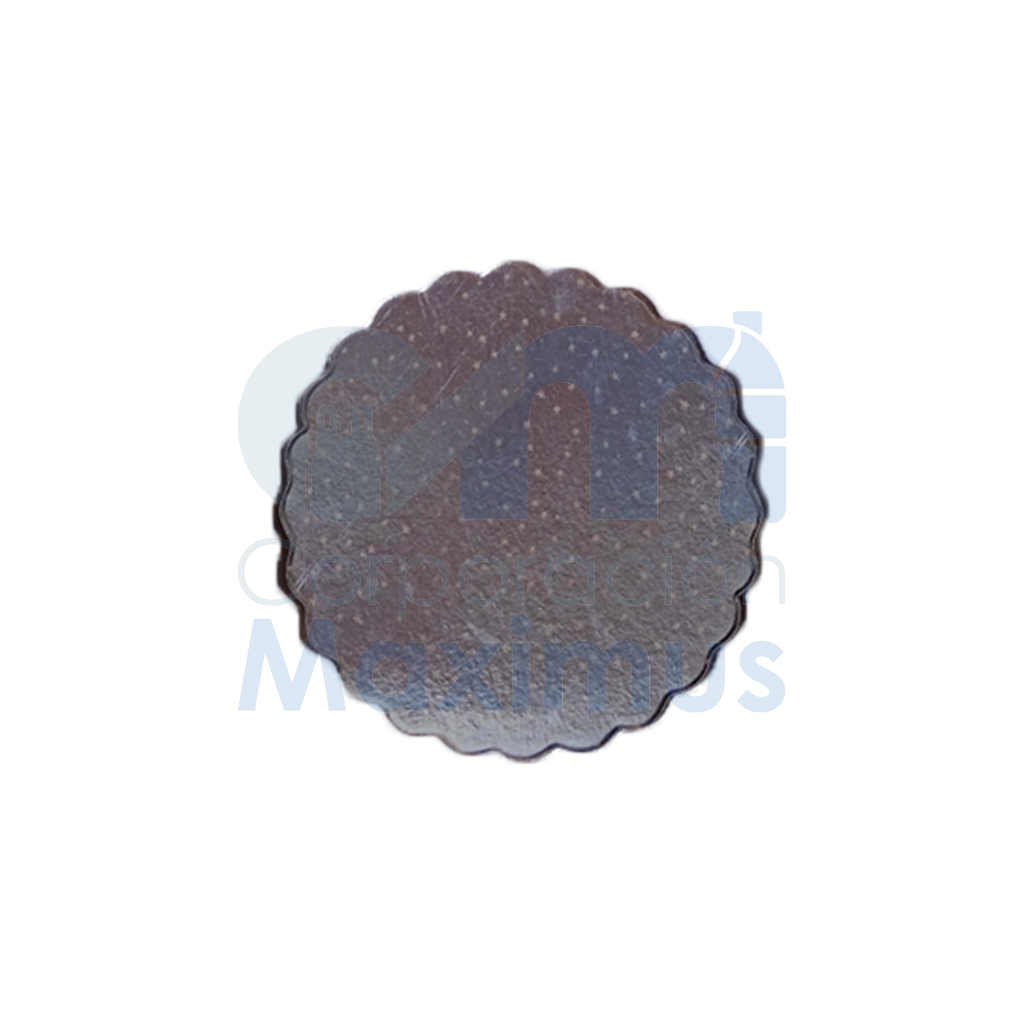 DISCO PLATEADO #9 23 5CM 50UND