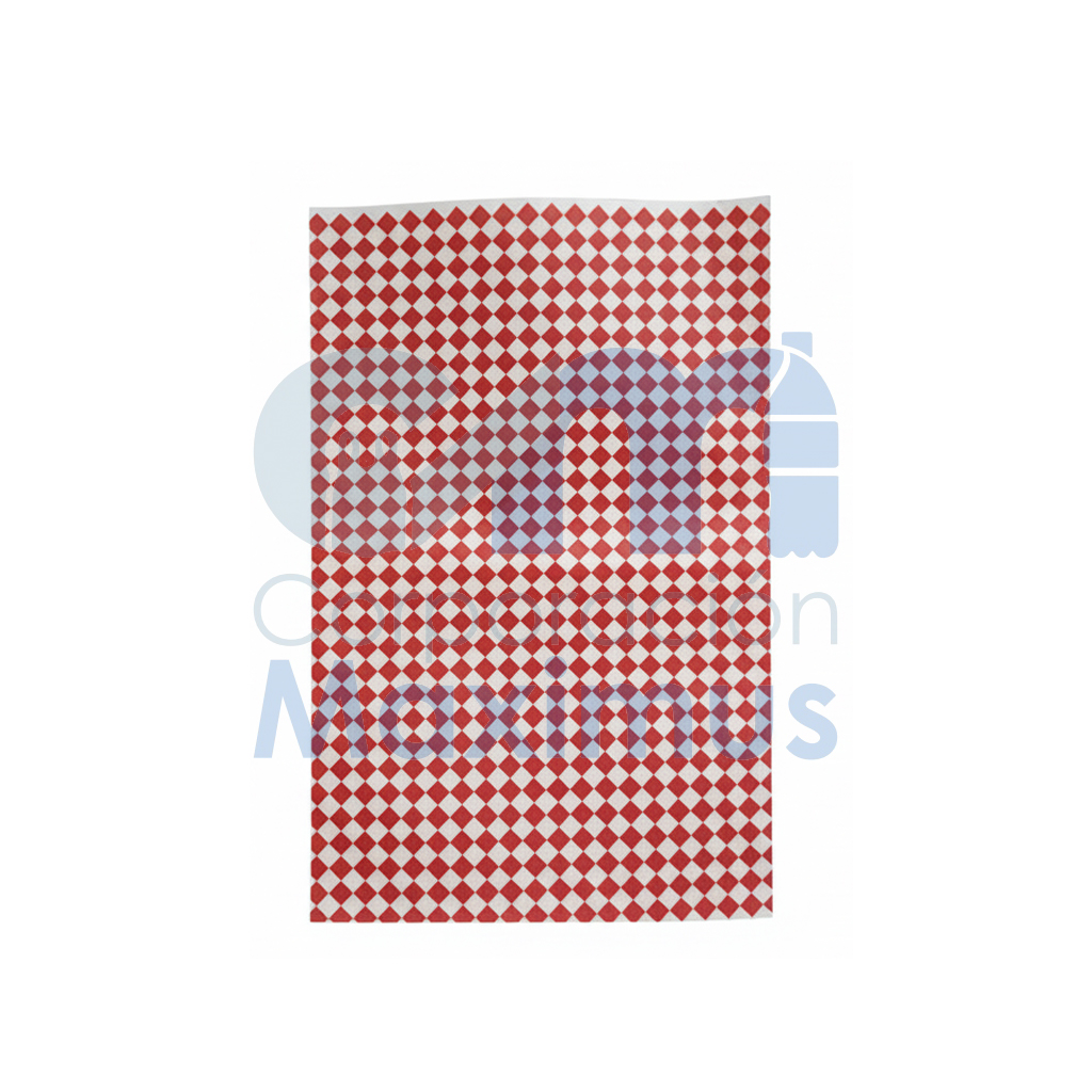 PAPEL ANTIGRASA ROJO (1X600 UND 4KG)