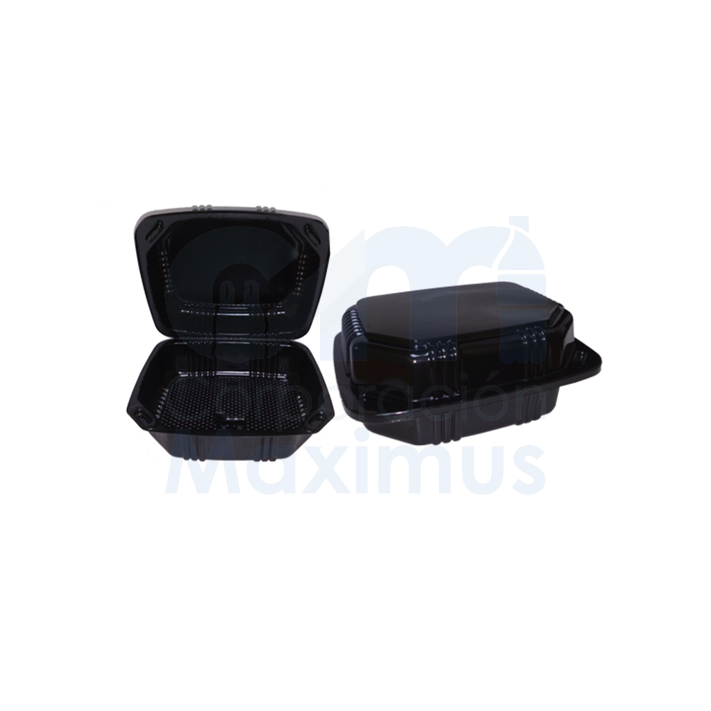 FIAMBRERA ECOLOGICA NEGRA (8 X 7) SIN DIVISION 2 PAQ X 50 UND