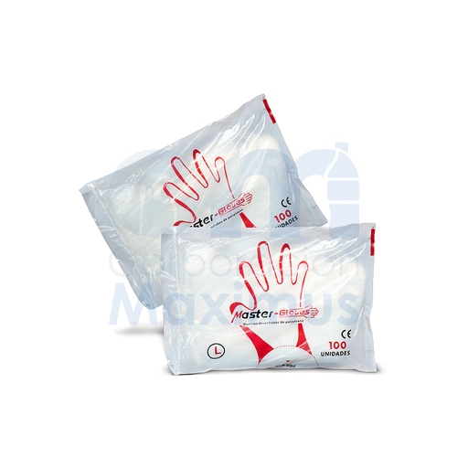 [GUA008002] GUANTES DE POLIETILENO MASTER GLOVE (L) 10 X 100